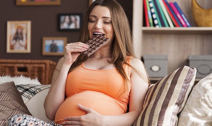 El chocolate en el embarazo, bueno para el desarrollo del bebé